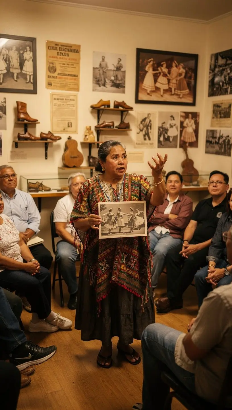 Cultural exchange event showcasing community traditions and music.
