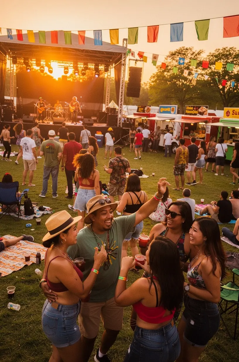 Local food festival showcasing traditional dishes and culture.